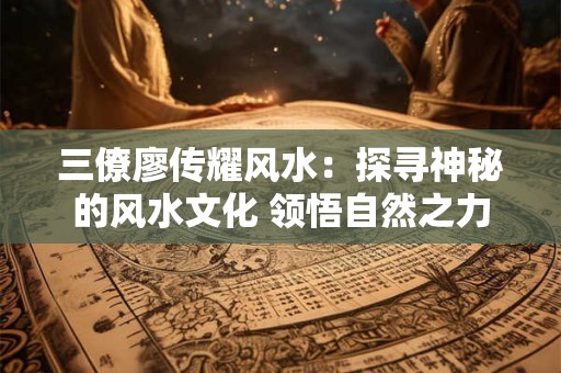 三僚廖传耀风水：探寻神秘的风水文化 领悟自然之力