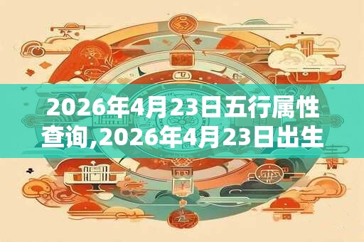 2026年4月23日五行属性查询,2026年4月23日出生五行属什么