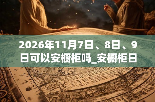 2026年11月7日、8日、9日可以安橱柜吗_安橱柜日子好吗 2026年11月7日、8日、9日可以安橱柜吗_安橱柜日子好吗