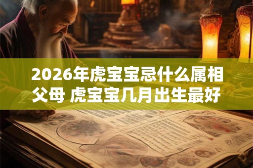 2026年虎宝宝忌什么属相父母 虎宝宝几月出生最好命