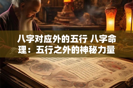 八字对应外的五行 八字命理：五行之外的神秘力量