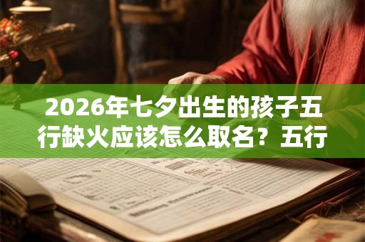 2026年七夕出生的孩子五行缺火应该怎么取名？五行缺火应该怎么补？