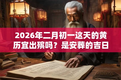 2026年二月初一这天的黄历宜出殡吗？是安葬的吉日吗？