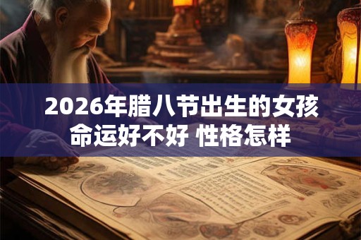 2026年腊八节出生的女孩命运好不好 性格怎样