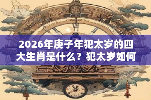 2026年庚子年犯太岁的四大生肖是什么？犯太岁如何化解？