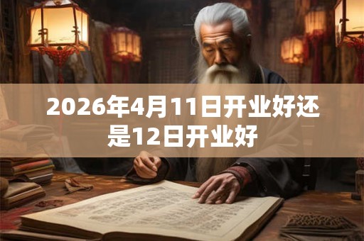 2026年4月11日开业好还是12日开业好