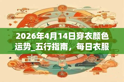2026年4月14日穿衣颜色运势_五行指南，每日衣服颜色幸运色