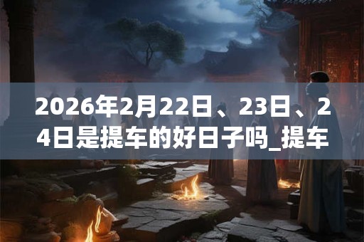 2026年2月22日、23日、24日是提车的好日子吗_提车可以吗