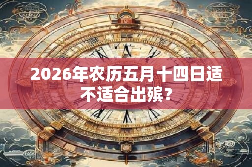2026年农历五月十四日适不适合出殡？
