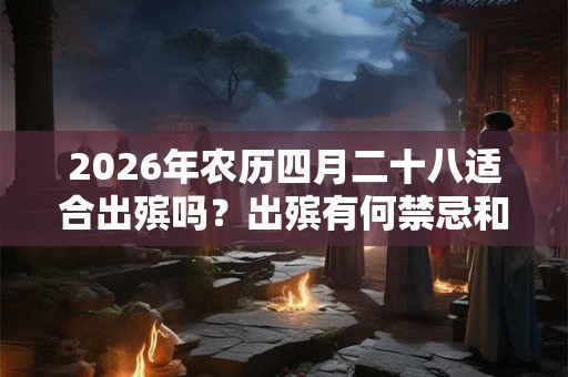 2026年农历四月二十八适合出殡吗？出殡有何禁忌和讲究？