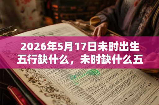 2026年5月17日未时出生五行缺什么，未时缺什么五行