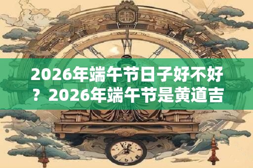 2026年端午节日子好不好？2026年端午节是黄道吉日吗？