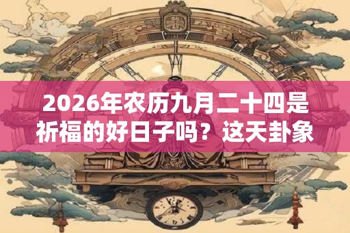 2026年农历九月二十四是祈福的好日子吗？这天卦象好不好？