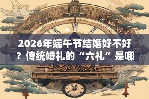 2026年端午节结婚好不好？传统婚礼的“六礼”是哪六礼？