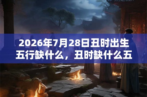 2026年7月28日丑时出生五行缺什么，丑时缺什么五行