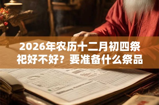 2026年农历十二月初四祭祀好不好？要准备什么祭品？