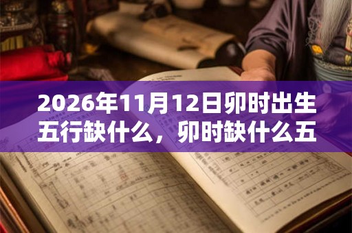 2026年11月12日卯时出生五行缺什么，卯时缺什么五行