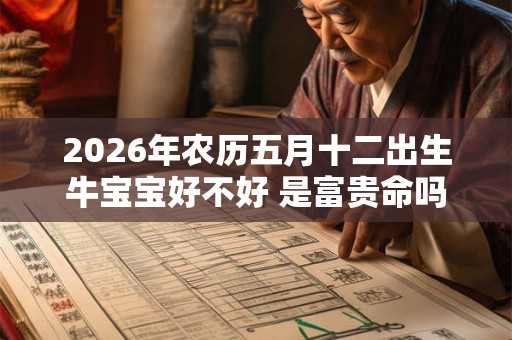 2026年农历五月十二出生牛宝宝好不好 是富贵命吗