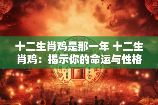 十二生肖鸡是那一年 十二生肖鸡：揭示你的命运与性格特点