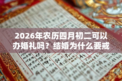 2026年农历四月初二可以办婚礼吗？结婚为什么要戒指？