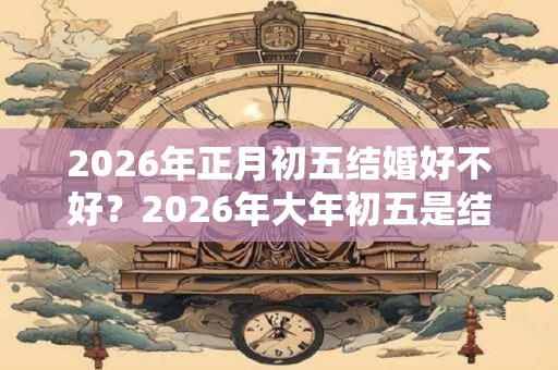 2026年正月初五结婚好不好？2026年大年初五是结婚吉日吗？