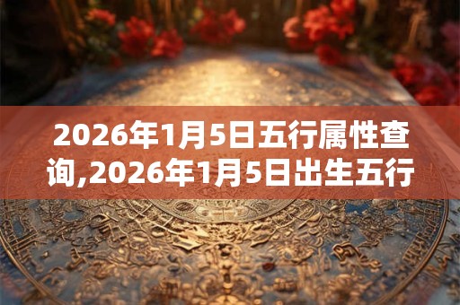 2026年1月5日五行属性查询,2026年1月5日出生五行属什么