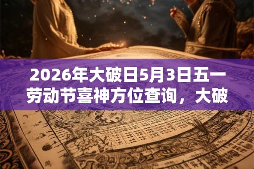 2026年大破日5月3日五一劳动节喜神方位查询，大破日什么意思？
