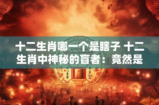 十二生肖哪一个是瞎子 十二生肖中神秘的盲者：竟然是它！