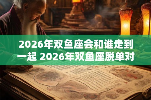 2026年双鱼座会和谁走到一起 2026年双鱼座脱单对象是谁