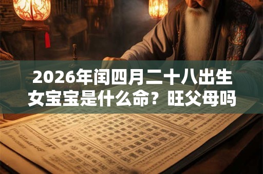 2026年闰四月二十八出生女宝宝是什么命？旺父母吗？