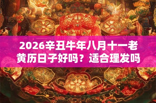 2026辛丑牛年八月十一老黄历日子好吗?适合理发吗? 2026辛丑牛年八月十一老黄历日子好吗?适合理发吗?
