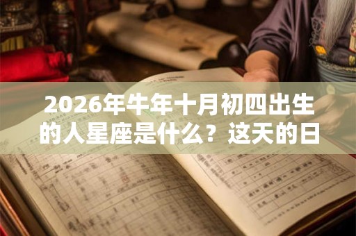 2026年牛年十月初四出生的人星座是什么？这天的日子好不好？