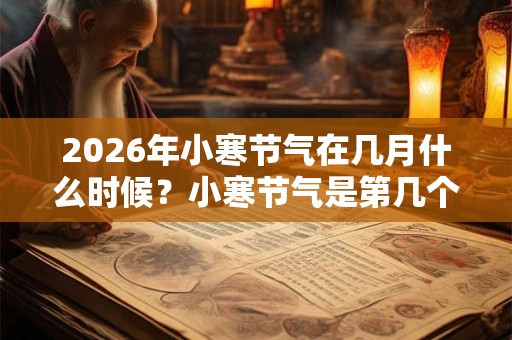 2026年小寒节气在几月什么时候？小寒节气是第几个节气？