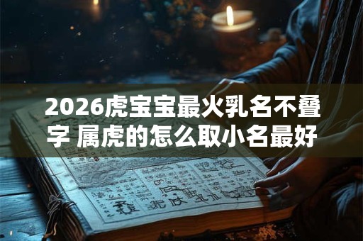 2026虎宝宝最火乳名不叠字 属虎的怎么取小名最好