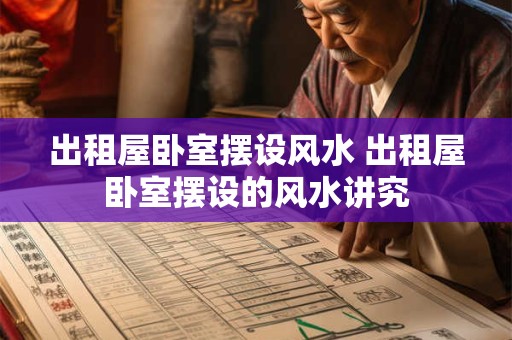 出租屋卧室摆设风水 出租屋卧室摆设的风水讲究