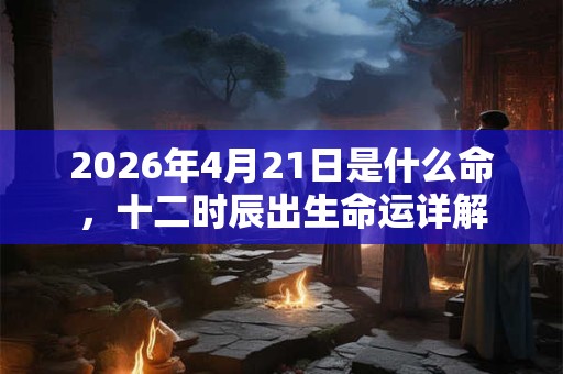 2026年4月21日是什么命，十二时辰出生命运详解