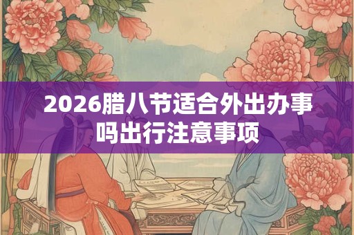 2026腊八节适合外出办事吗出行注意事项