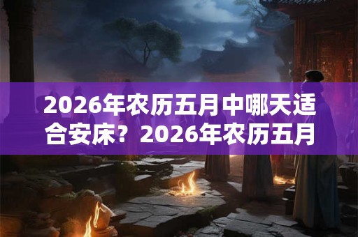 2026年农历五月中哪天适合安床？2026年农历五月安床吉日。