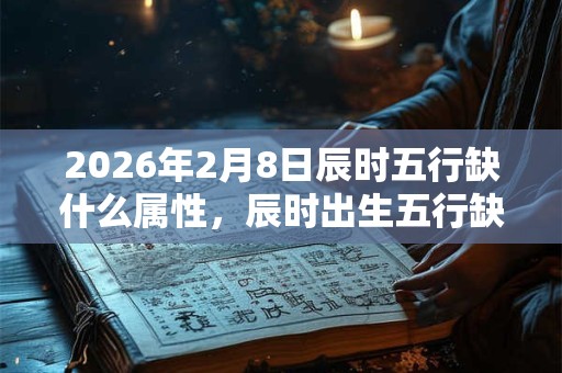 2026年2月8日辰时五行缺什么属性，辰时出生五行缺什么