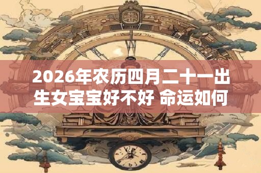 2026年农历四月二十一出生女宝宝好不好 命运如何