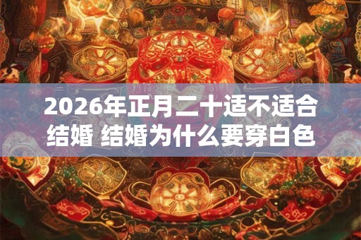 2026年正月二十适不适合结婚 结婚为什么要穿白色的婚纱