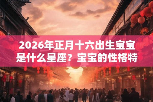 2026年正月十六出生宝宝是什么星座？宝宝的性格特点？