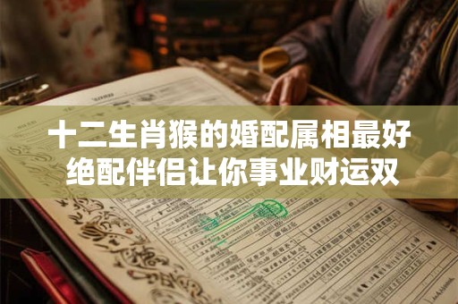 十二生肖猴的婚配属相最好 绝配伴侣让你事业财运双丰收！