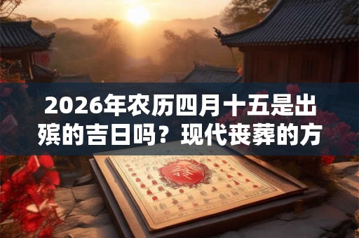 2026年农历四月十五是出殡的吉日吗？现代丧葬的方式
