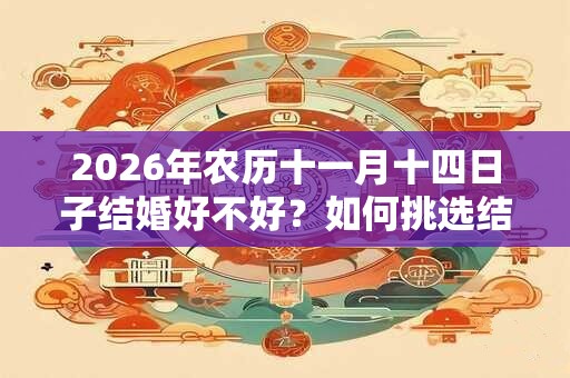 2026年农历十一月十四日子结婚好不好？如何挑选结婚吉日？