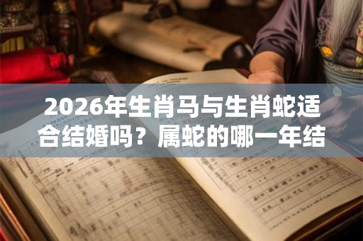 2026年生肖马与生肖蛇适合结婚吗？属蛇的哪一年结婚最好？