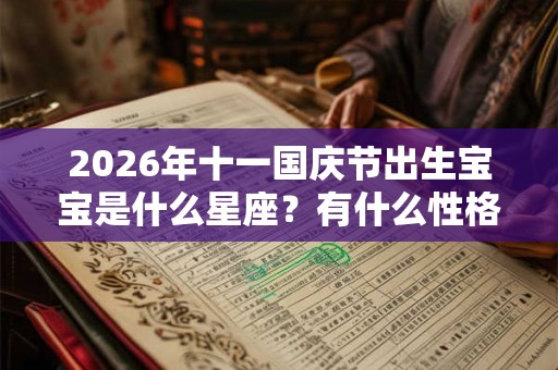 2026年十一国庆节出生宝宝是什么星座？有什么性格特征？