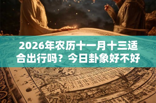 2026年农历十一月十三适合出行吗？今日卦象好不好？