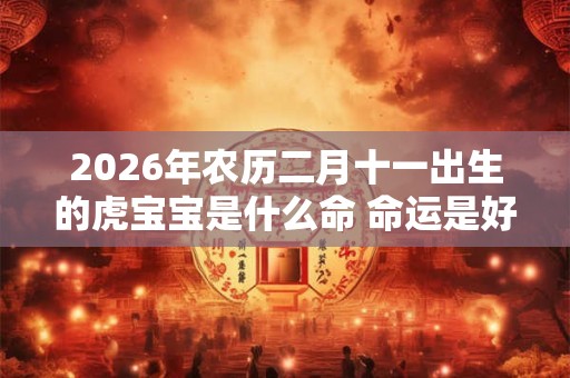 2026年农历二月十一出生的虎宝宝是什么命 命运是好是坏