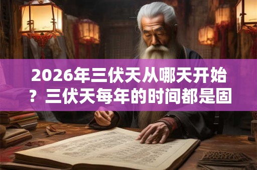 2026年三伏天从哪天开始？三伏天每年的时间都是固定的吗？